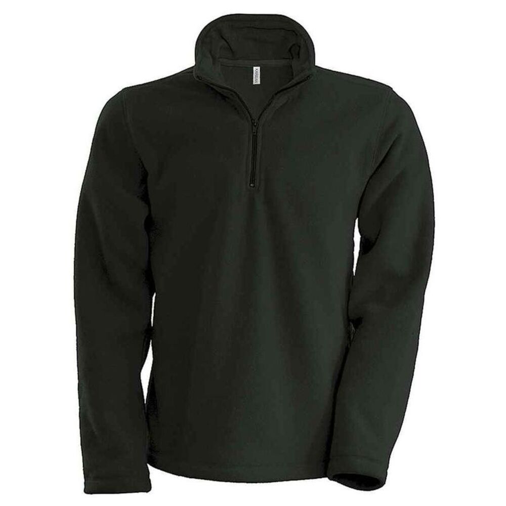 Kariban Mens Enzo Fleece Top / Dark Grey